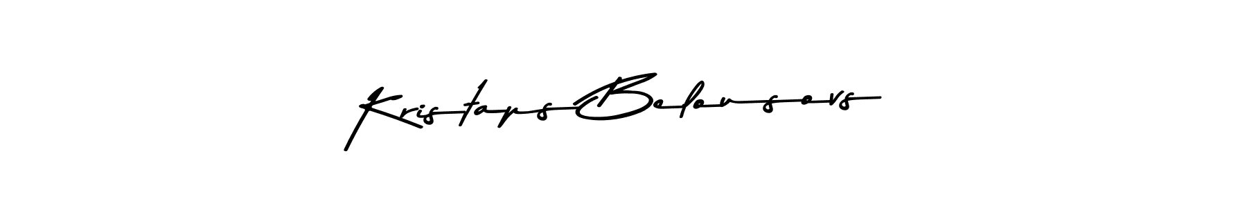 You can use this online signature creator to create a handwritten signature for the name Kristaps Belousovs. This is the best online autograph maker. Kristaps Belousovs signature style 9 images and pictures png
