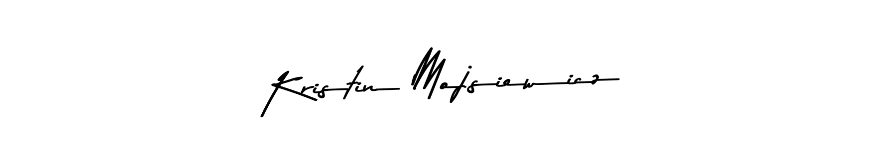 This is the best signature style for the Kristin Mojsiewicz name. Also you like these signature font (Asem Kandis PERSONAL USE). Mix name signature. Kristin Mojsiewicz signature style 9 images and pictures png