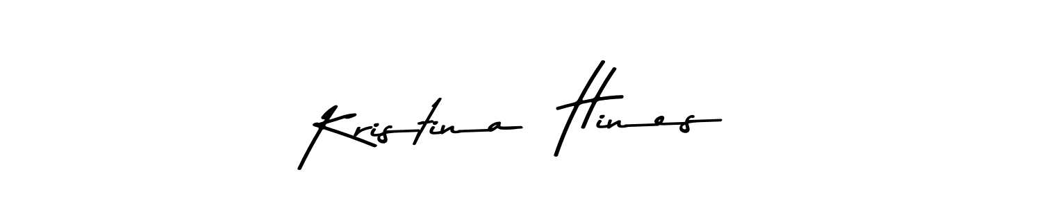 How to make Kristina  Hines signature? Asem Kandis PERSONAL USE is a professional autograph style. Create handwritten signature for Kristina  Hines name. Kristina  Hines signature style 9 images and pictures png