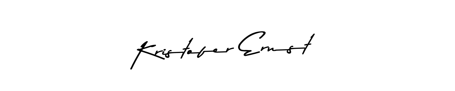Design your own signature with our free online signature maker. With this signature software, you can create a handwritten (Asem Kandis PERSONAL USE) signature for name Kristofer Ernst. Kristofer Ernst signature style 9 images and pictures png