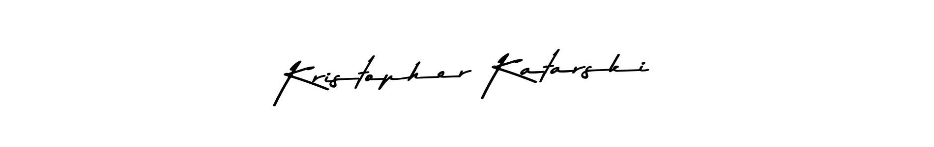It looks lik you need a new signature style for name Kristopher Katarski. Design unique handwritten (Asem Kandis PERSONAL USE) signature with our free signature maker in just a few clicks. Kristopher Katarski signature style 9 images and pictures png