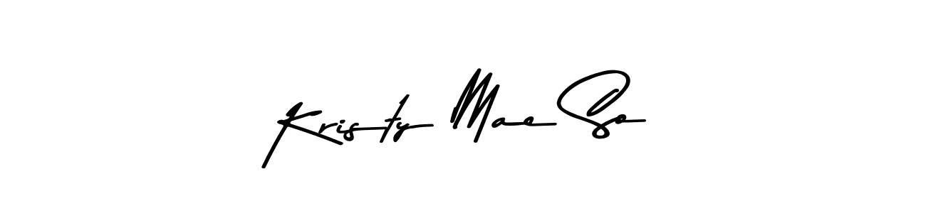 How to make Kristy Mae So signature? Asem Kandis PERSONAL USE is a professional autograph style. Create handwritten signature for Kristy Mae So name. Kristy Mae So signature style 9 images and pictures png