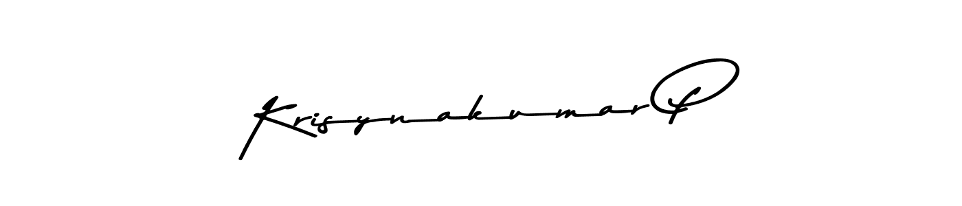 Make a beautiful signature design for name Krisynakumar P. Use this online signature maker to create a handwritten signature for free. Krisynakumar P signature style 9 images and pictures png