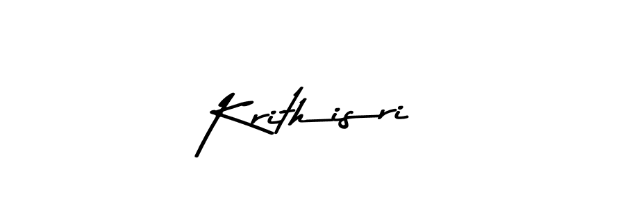 Krithisri stylish signature style. Best Handwritten Sign (Asem Kandis PERSONAL USE) for my name. Handwritten Signature Collection Ideas for my name Krithisri. Krithisri signature style 9 images and pictures png
