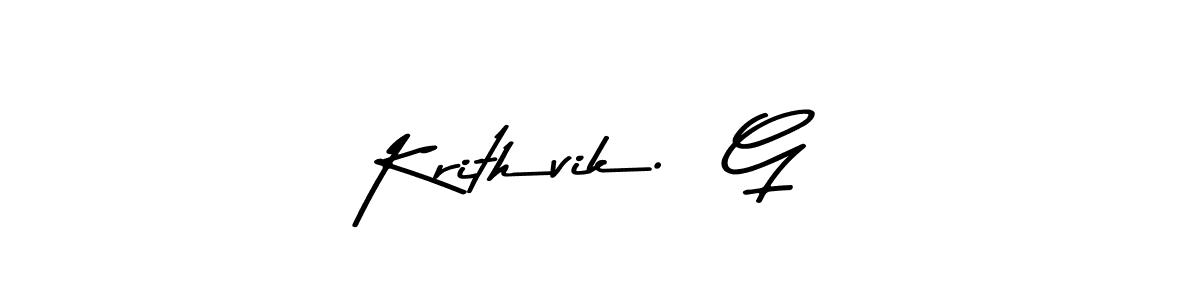 Once you've used our free online signature maker to create your best signature Asem Kandis PERSONAL USE style, it's time to enjoy all of the benefits that Krithvik.  G name signing documents. Krithvik.  G signature style 9 images and pictures png