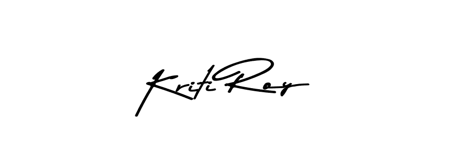 Kriti Roy stylish signature style. Best Handwritten Sign (Asem Kandis PERSONAL USE) for my name. Handwritten Signature Collection Ideas for my name Kriti Roy. Kriti Roy signature style 9 images and pictures png