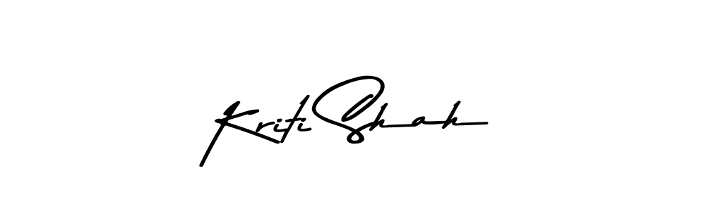 Make a beautiful signature design for name Kriti Shah. Use this online signature maker to create a handwritten signature for free. Kriti Shah signature style 9 images and pictures png
