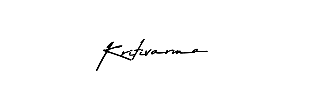 How to make Kritivarma signature? Asem Kandis PERSONAL USE is a professional autograph style. Create handwritten signature for Kritivarma name. Kritivarma signature style 9 images and pictures png