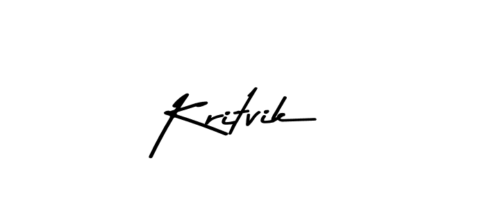 You should practise on your own different ways (Asem Kandis PERSONAL USE) to write your name (Kritvik) in signature. don't let someone else do it for you. Kritvik signature style 9 images and pictures png