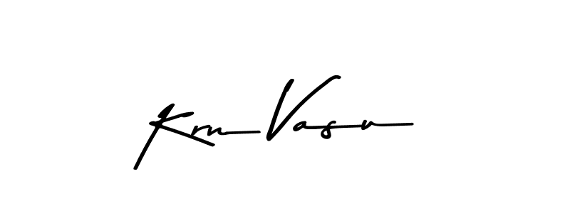 Also we have Krn Vasu name is the best signature style. Create professional handwritten signature collection using Asem Kandis PERSONAL USE autograph style. Krn Vasu signature style 9 images and pictures png