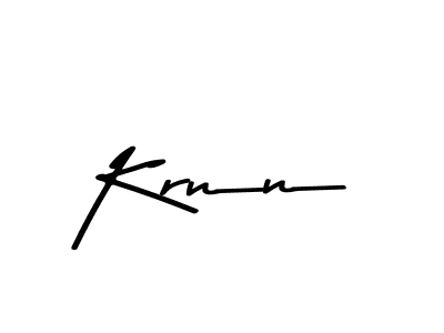 How to make Krnn signature? Asem Kandis PERSONAL USE is a professional autograph style. Create handwritten signature for Krnn name. Krnn signature style 9 images and pictures png