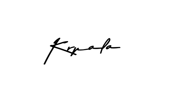 Krpala stylish signature style. Best Handwritten Sign (Asem Kandis PERSONAL USE) for my name. Handwritten Signature Collection Ideas for my name Krpala. Krpala signature style 9 images and pictures png