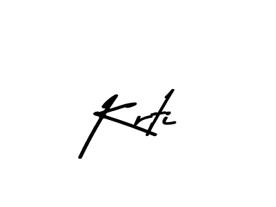 Also we have Krti name is the best signature style. Create professional handwritten signature collection using Asem Kandis PERSONAL USE autograph style. Krti signature style 9 images and pictures png