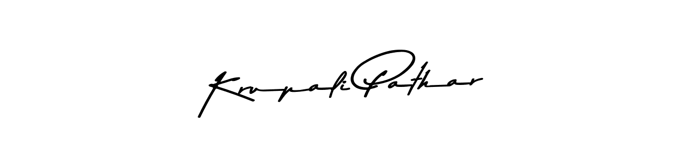 Asem Kandis PERSONAL USE is a professional signature style that is perfect for those who want to add a touch of class to their signature. It is also a great choice for those who want to make their signature more unique. Get Krupali Pathar name to fancy signature for free. Krupali Pathar signature style 9 images and pictures png