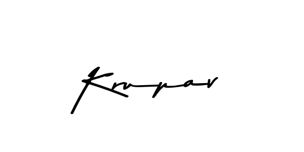 Similarly Asem Kandis PERSONAL USE is the best handwritten signature design. Signature creator online .You can use it as an online autograph creator for name Krupav. Krupav signature style 9 images and pictures png