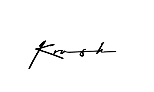 Make a beautiful signature design for name Krush. Use this online signature maker to create a handwritten signature for free. Krush signature style 9 images and pictures png