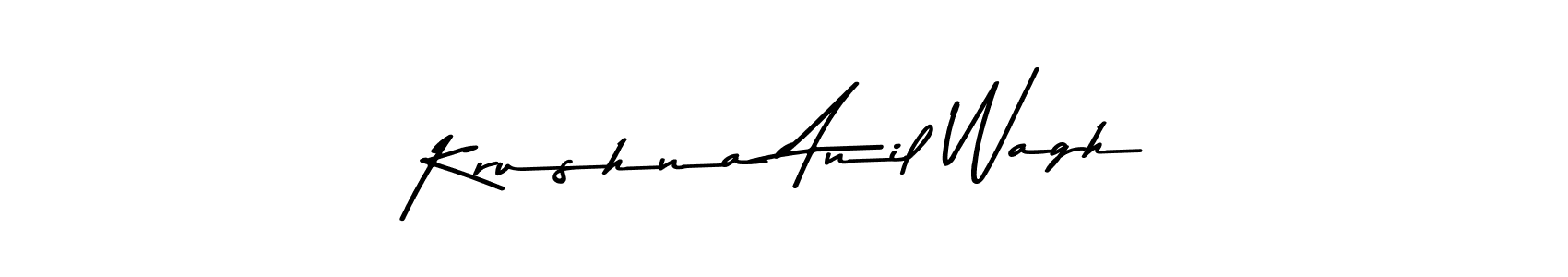 You can use this online signature creator to create a handwritten signature for the name Krushna Anil Wagh. This is the best online autograph maker. Krushna Anil Wagh signature style 9 images and pictures png