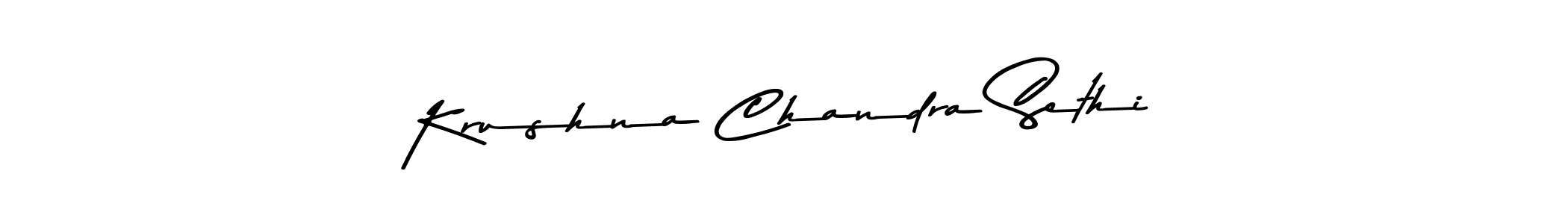 Create a beautiful signature design for name Krushna Chandra Sethi. With this signature (Asem Kandis PERSONAL USE) fonts, you can make a handwritten signature for free. Krushna Chandra Sethi signature style 9 images and pictures png