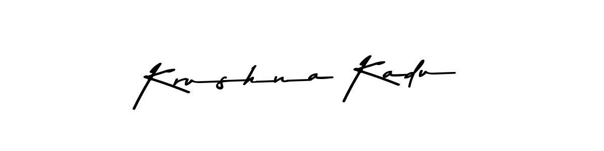 Once you've used our free online signature maker to create your best signature Asem Kandis PERSONAL USE style, it's time to enjoy all of the benefits that Krushna Kadu name signing documents. Krushna Kadu signature style 9 images and pictures png