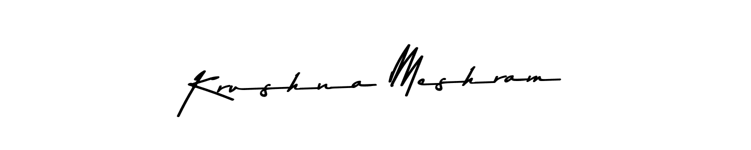 Similarly Asem Kandis PERSONAL USE is the best handwritten signature design. Signature creator online .You can use it as an online autograph creator for name Krushna Meshram. Krushna Meshram signature style 9 images and pictures png