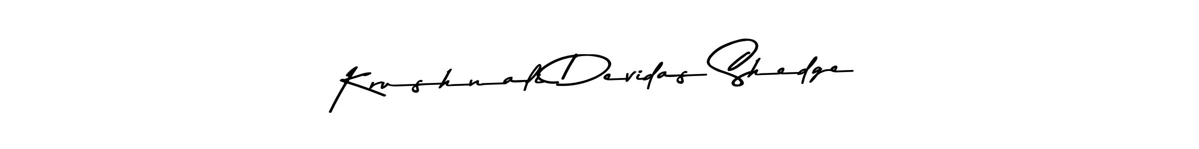 How to make Krushnali Devidas Shedge signature? Asem Kandis PERSONAL USE is a professional autograph style. Create handwritten signature for Krushnali Devidas Shedge name. Krushnali Devidas Shedge signature style 9 images and pictures png