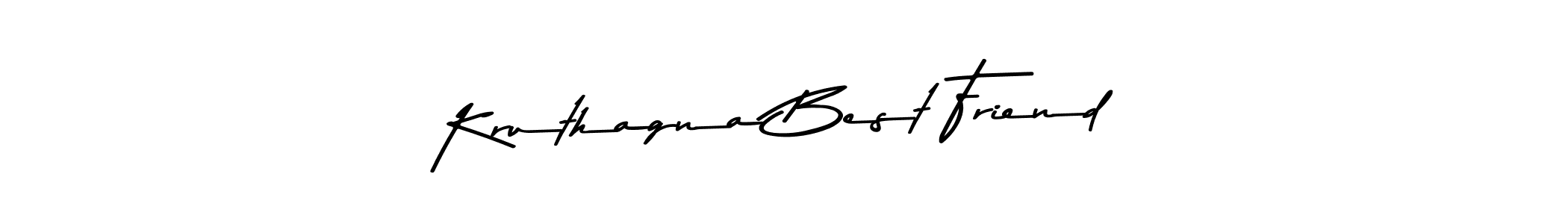 Here are the top 10 professional signature styles for the name Kruthagna Best Friend. These are the best autograph styles you can use for your name. Kruthagna Best Friend signature style 9 images and pictures png