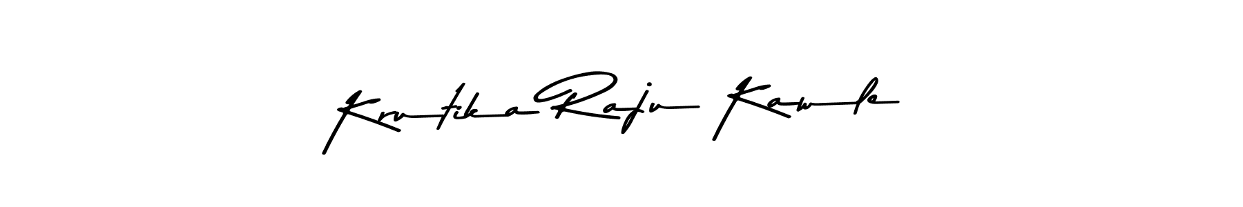 Similarly Asem Kandis PERSONAL USE is the best handwritten signature design. Signature creator online .You can use it as an online autograph creator for name Krutika Raju Kawle. Krutika Raju Kawle signature style 9 images and pictures png