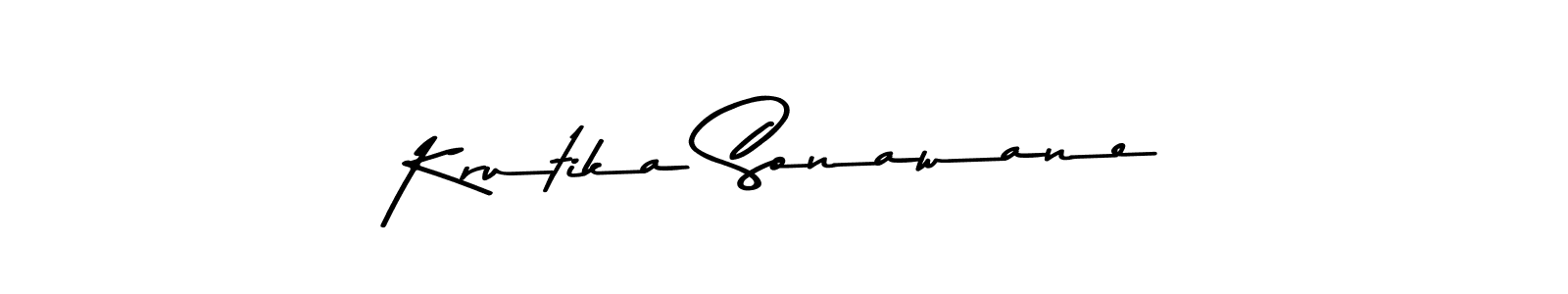 Similarly Asem Kandis PERSONAL USE is the best handwritten signature design. Signature creator online .You can use it as an online autograph creator for name Krutika Sonawane. Krutika Sonawane signature style 9 images and pictures png