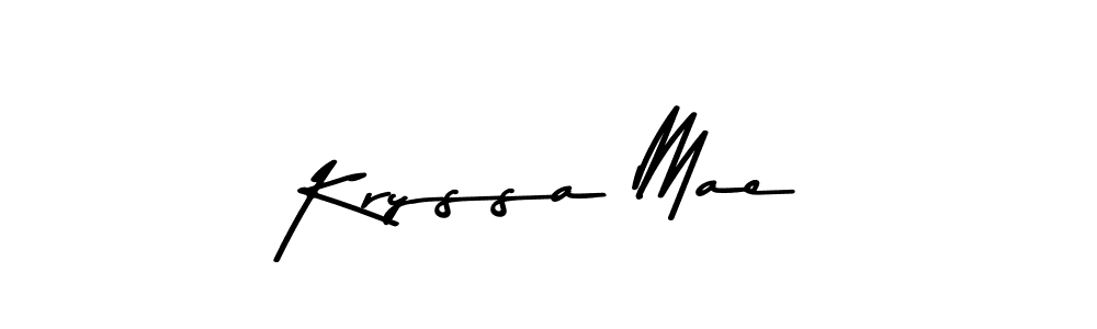 The best way (Asem Kandis PERSONAL USE) to make a short signature is to pick only two or three words in your name. The name Kryssa Mae include a total of six letters. For converting this name. Kryssa Mae signature style 9 images and pictures png