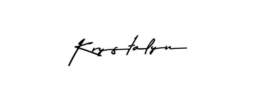 Here are the top 10 professional signature styles for the name Krystalyn. These are the best autograph styles you can use for your name. Krystalyn signature style 9 images and pictures png