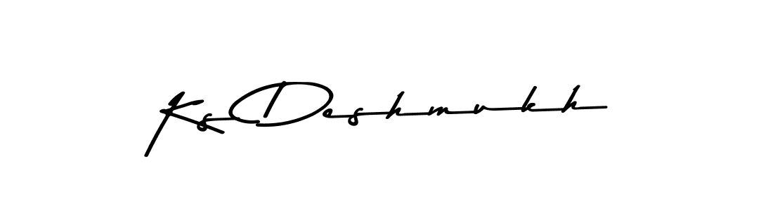 Once you've used our free online signature maker to create your best signature Asem Kandis PERSONAL USE style, it's time to enjoy all of the benefits that Ks Deshmukh name signing documents. Ks Deshmukh signature style 9 images and pictures png