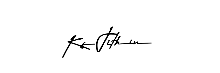 It looks lik you need a new signature style for name Ks Jithin. Design unique handwritten (Asem Kandis PERSONAL USE) signature with our free signature maker in just a few clicks. Ks Jithin signature style 9 images and pictures png