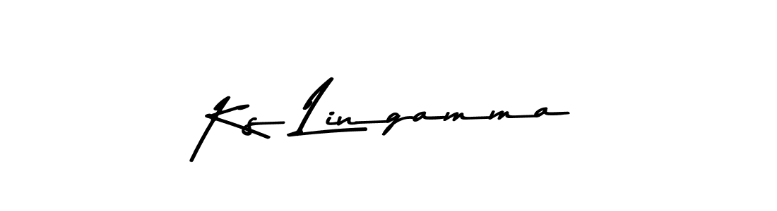 Similarly Asem Kandis PERSONAL USE is the best handwritten signature design. Signature creator online .You can use it as an online autograph creator for name Ks Lingamma. Ks Lingamma signature style 9 images and pictures png
