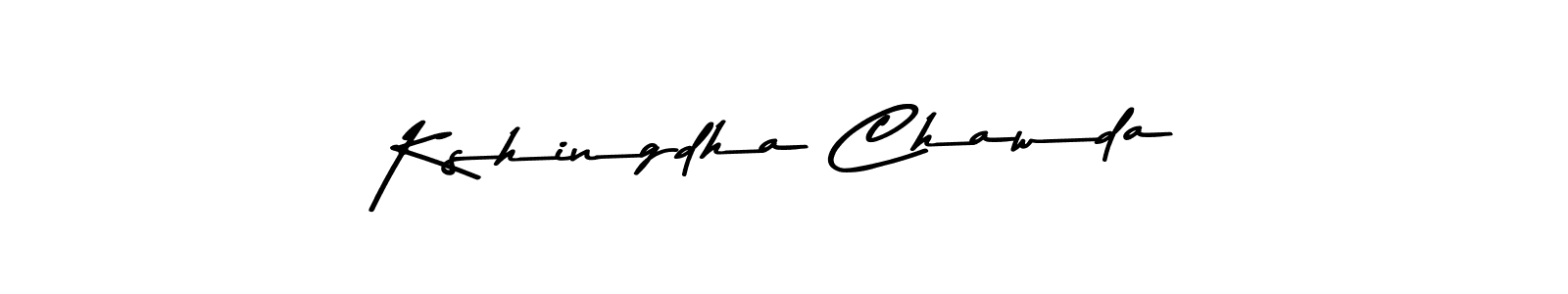 Asem Kandis PERSONAL USE is a professional signature style that is perfect for those who want to add a touch of class to their signature. It is also a great choice for those who want to make their signature more unique. Get Kshingdha Chawda name to fancy signature for free. Kshingdha Chawda signature style 9 images and pictures png