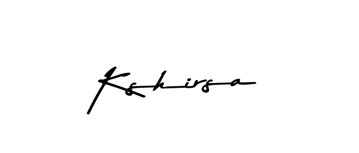 Make a beautiful signature design for name Kshirsa. Use this online signature maker to create a handwritten signature for free. Kshirsa signature style 9 images and pictures png