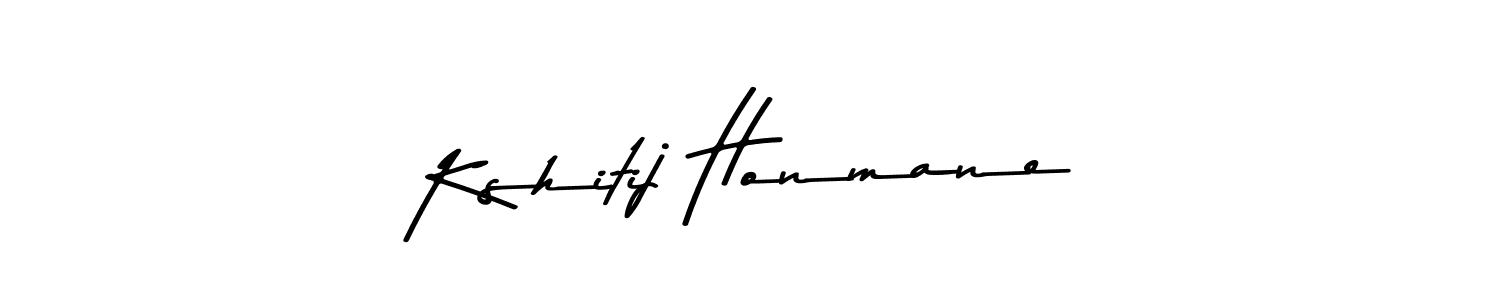 Also we have Kshitij Honmane name is the best signature style. Create professional handwritten signature collection using Asem Kandis PERSONAL USE autograph style. Kshitij Honmane signature style 9 images and pictures png