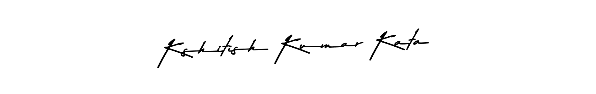 Make a short Kshitish Kumar Kata signature style. Manage your documents anywhere anytime using Asem Kandis PERSONAL USE. Create and add eSignatures, submit forms, share and send files easily. Kshitish Kumar Kata signature style 9 images and pictures png