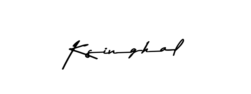 How to make Ksinghal signature? Asem Kandis PERSONAL USE is a professional autograph style. Create handwritten signature for Ksinghal name. Ksinghal signature style 9 images and pictures png