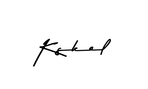 Asem Kandis PERSONAL USE is a professional signature style that is perfect for those who want to add a touch of class to their signature. It is also a great choice for those who want to make their signature more unique. Get Kskel name to fancy signature for free. Kskel signature style 9 images and pictures png