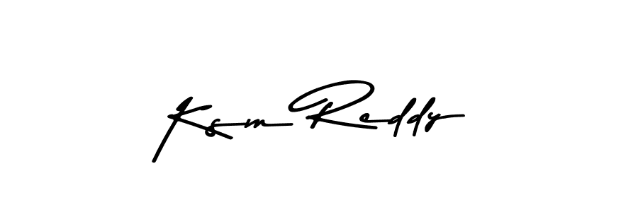 Asem Kandis PERSONAL USE is a professional signature style that is perfect for those who want to add a touch of class to their signature. It is also a great choice for those who want to make their signature more unique. Get Ksm Reddy name to fancy signature for free. Ksm Reddy signature style 9 images and pictures png