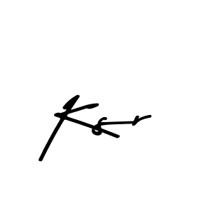 Also we have Ksr name is the best signature style. Create professional handwritten signature collection using Asem Kandis PERSONAL USE autograph style. Ksr signature style 9 images and pictures png