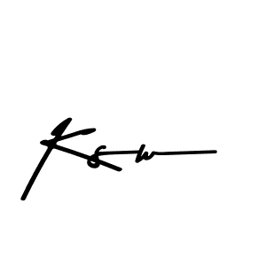 if you are searching for the best signature style for your name Ksw. so please give up your signature search. here we have designed multiple signature styles  using Asem Kandis PERSONAL USE. Ksw signature style 9 images and pictures png