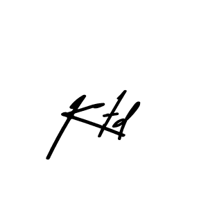 Make a beautiful signature design for name Ktd. Use this online signature maker to create a handwritten signature for free. Ktd signature style 9 images and pictures png