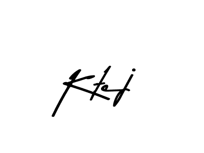 Create a beautiful signature design for name Ktej. With this signature (Asem Kandis PERSONAL USE) fonts, you can make a handwritten signature for free. Ktej signature style 9 images and pictures png