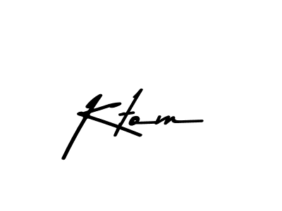 This is the best signature style for the Ktom name. Also you like these signature font (Asem Kandis PERSONAL USE). Mix name signature. Ktom signature style 9 images and pictures png