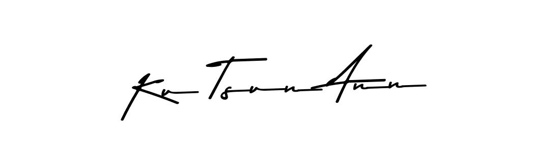 The best way (Asem Kandis PERSONAL USE) to make a short signature is to pick only two or three words in your name. The name Ku Tsun Ann include a total of six letters. For converting this name. Ku Tsun Ann signature style 9 images and pictures png