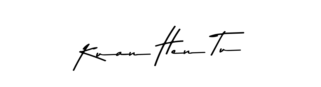 Asem Kandis PERSONAL USE is a professional signature style that is perfect for those who want to add a touch of class to their signature. It is also a great choice for those who want to make their signature more unique. Get Kuan Hen Tu name to fancy signature for free. Kuan Hen Tu signature style 9 images and pictures png