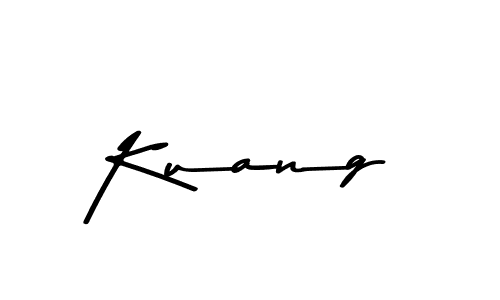 How to make Kuang name signature. Use Asem Kandis PERSONAL USE style for creating short signs online. This is the latest handwritten sign. Kuang signature style 9 images and pictures png