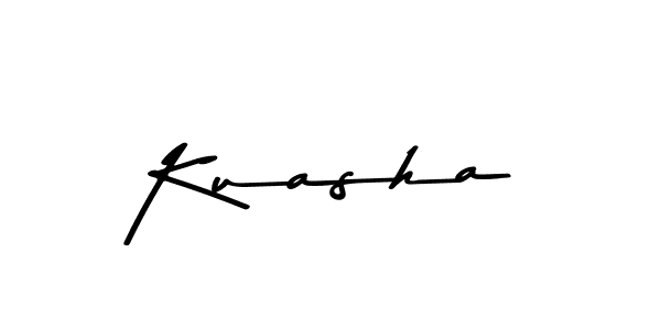 Kuasha stylish signature style. Best Handwritten Sign (Asem Kandis PERSONAL USE) for my name. Handwritten Signature Collection Ideas for my name Kuasha. Kuasha signature style 9 images and pictures png