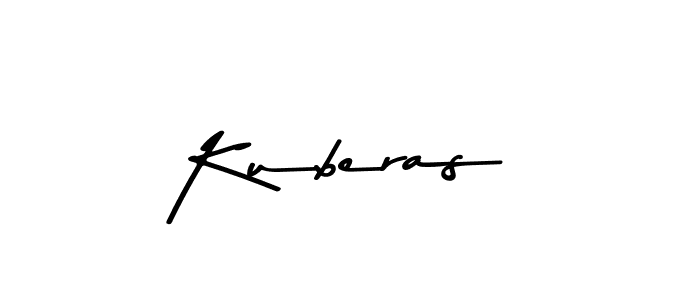 How to make Kuberas name signature. Use Asem Kandis PERSONAL USE style for creating short signs online. This is the latest handwritten sign. Kuberas signature style 9 images and pictures png